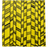 Rideaux De Douche Art déco jaune (Devant)