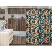 Rideaux De Douche Art déco scandinave