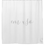 RIDEAUX DE DOUCHE ART ET CONCEPTION DOUCHE CURTAIN (Devant)