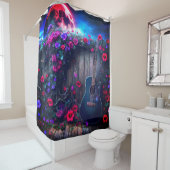 Rideaux De Douche Art guitare (En situation)