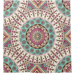 Rideaux De Douche Art islamique : Décor Vintage sans couture