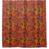 Rideaux De Douche Art Kokopelli (Devant)