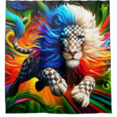 Rideaux De Douche Art Lion (Devant)