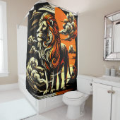 Rideaux De Douche Art Lion (En situation)