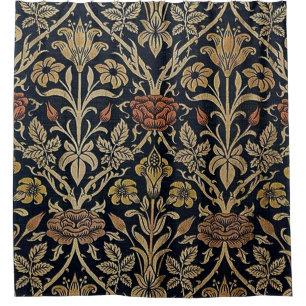 Rideaux De Douche Art nouveau, motif Belle époque, vintage, chic, Wi