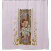 Rideaux De Douche Art Noveau Alphonse Mucha Night's Reest (Devant)