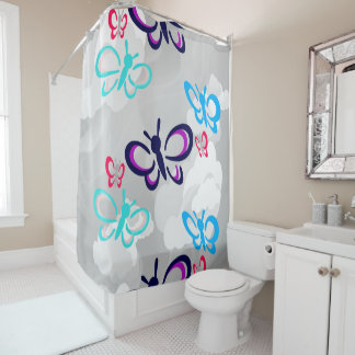 Rideaux De Douche Art papillon