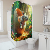 Rideaux De Douche Art rhino (En situation)