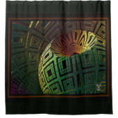 Rideaux De Douche Artefact Alien par Xzendor7 (Devant)