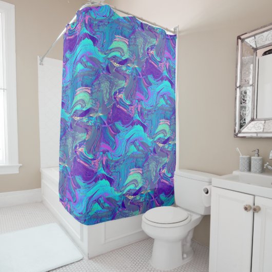 Rideaux De Douche artglass aile de fée : (En situation)