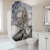 Rideaux De Douche Arthur Rackham Fairy Art de "Undine" (En situation)