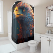Rideaux De Douche Artsy Bird (En situation)