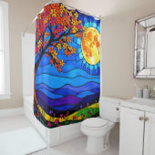 Rideaux De Douche Artsy Scenery (En situation)