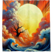 Rideaux De Douche Artwork Sun (Devant)