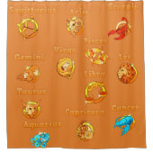 Rideaux De Douche Astrologique (Devant)