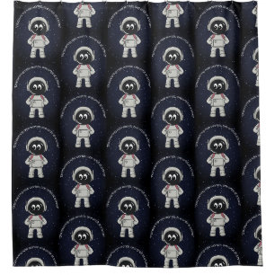 Rideaux De Douche astronaute