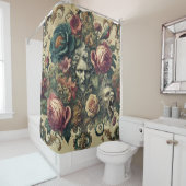 Rideaux De Douche Atelier Arcane - Signature Design gothique (En situation)