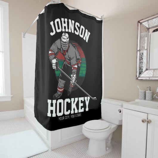 Rideaux De Douche Athlétisme (En situation)