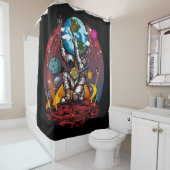 Rideaux De Douche Atlas Space Man (En situation)
