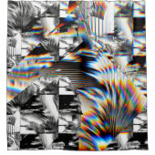 Rideaux De Douche Attaque arc-en-ciel (Devant)