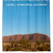 Rideaux De Douche Australie Ayers Rock Uluru paysage extérieur (Devant)
