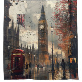 Rideaux De Douche Automne à Londres (Devant)