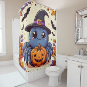 Rideaux De Douche Automne/automne/araignée/sorcière/halloween (En situation)