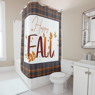 Rideaux De Douche automne/automne/feuille/plaid