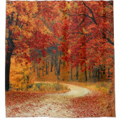 Rideaux De Douche automne dans la forêt (Devant)
