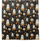 Rideaux De Douche Automne Fantôme blanc mou (Devant)