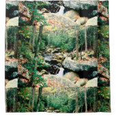 Rideaux De Douche Automne jour numérique (Devant)