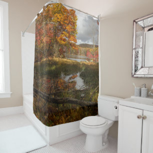 Rideaux De Douche Automne nord-est