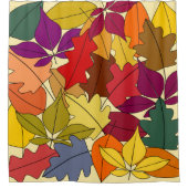 Rideaux De Douche Autres feuilles d'automne (Devant)