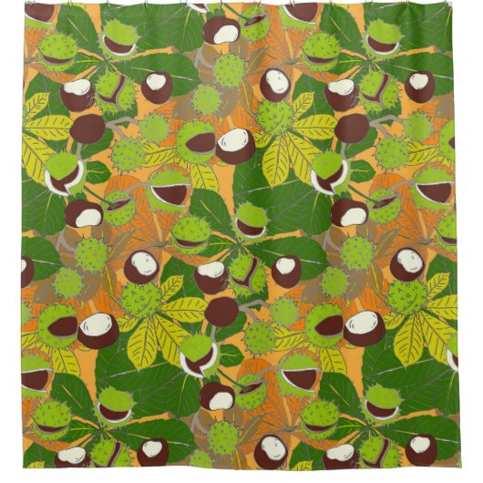 Rideaux De Douche Autumn Chestnut (Devant)