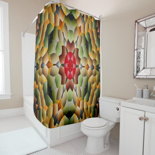 Rideaux De Douche Autumn Star.... (En situation)