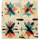 Rideaux De Douche aztec motif moderne quniquet élégant (Devant)