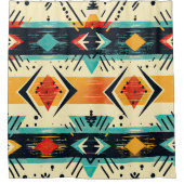 Rideaux De Douche aztec motif moderne quniquet élégant (Devant)