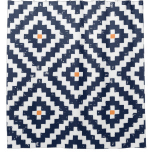 Rideaux De Douche Aztec Navajo, Motif ethnique sans mer