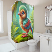 Rideaux De Douche Baby Bird (En situation)