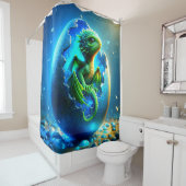Rideaux De Douche Baby Dragon (En situation)
