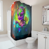 Rideaux De Douche Baby Dragon (En situation)