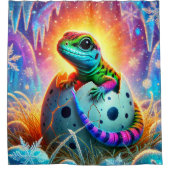 Rideaux De Douche Baby Lizard Hatching (Devant)