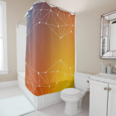 Rideaux De Douche Background abstract line (En situation)