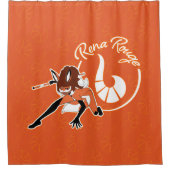 Rideaux De Douche Badge Rena Rouge (Devant)