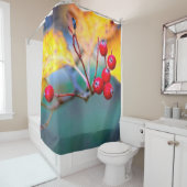 Rideaux De Douche Baies d'aubépine délicates en automne (En situation)