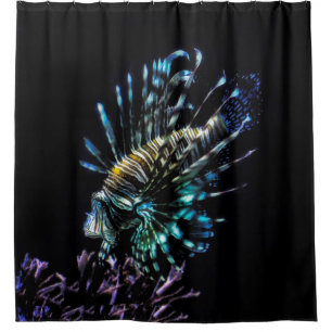 Rideaux De Douche Baignades de poissons-lions