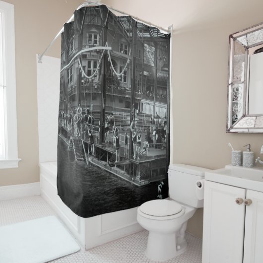 Rideaux De Douche Bains Sutro de San Francisco (En situation)