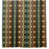 Rideaux De Douche Baisers abstraits Art déco (Devant)