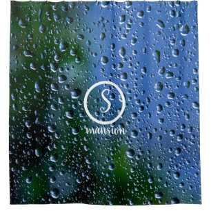 Rideaux De Douche Baisse d'eau avec logo personnalisable et affichag