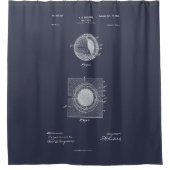 Rideaux De Douche Bal de golf 1902, Brevet (Devant)